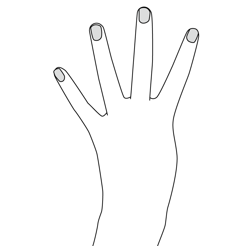 4本指の手 Otete Picture